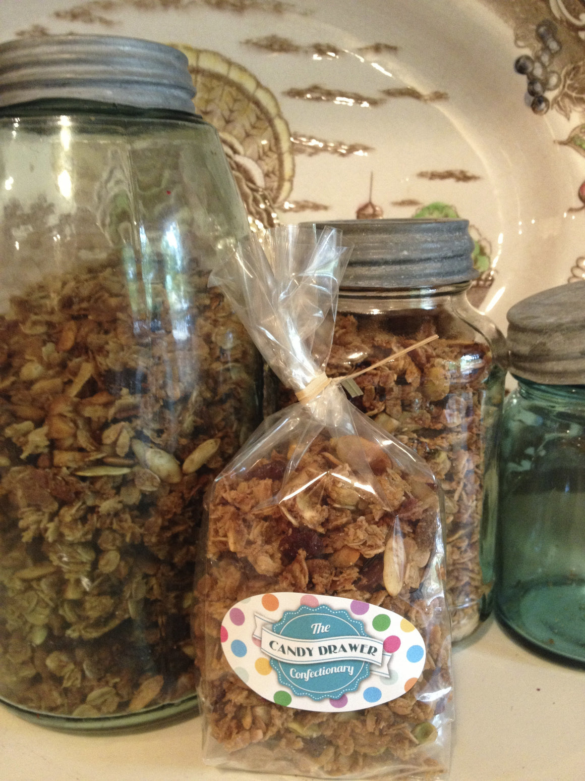 Hearty Olive Oil Granola-Pistachio