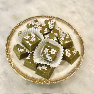 Matcha Cherry Blossoms- 6 piece