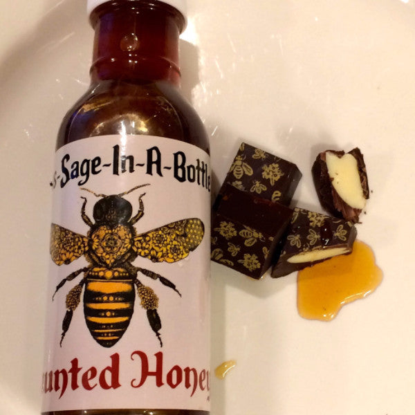 Honey BonBons, Haunted Honey(Ghost Pepper & Sage)-Dark Chocolate 6 pcs