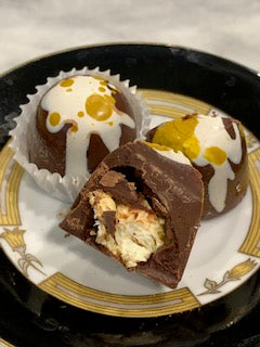 Caramel Popcorn BonBons- Milk Chocolate 6pc